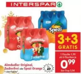 Orange - Almdudler Original, Zuckerfrei ote Spezi