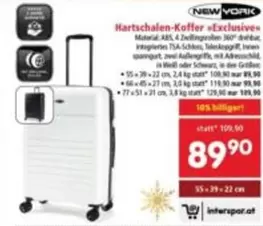 Schwarz - Hartschalen-Koffer Exclusives