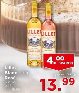 Lillet - Blanc oder Rosé