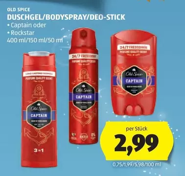 DUSCHGEL/BODYSPRAY/DEO-STICK