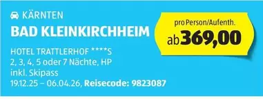 Hp - BAD KLEINKIRCHHEIM