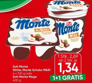 White, Monte Schoko MAXI