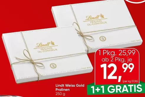 Lindt - Weiss Gold Pralinen