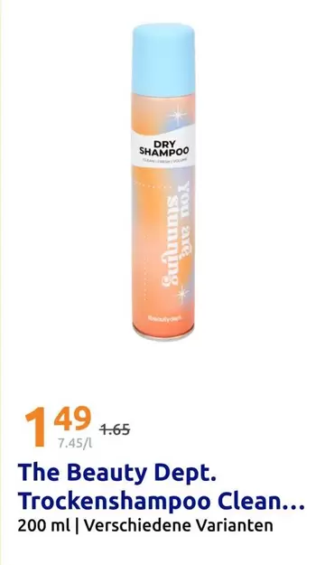 Trockenshampoo Clean...