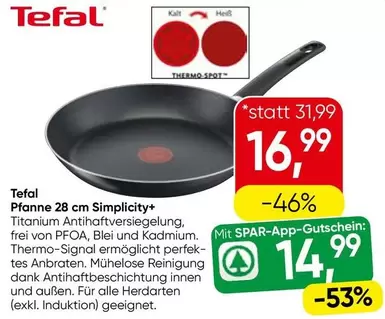 Pfanne 28 cm Simplicity+