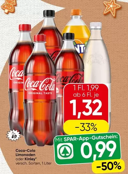 Coca Cola - Limonaden oder Kinley