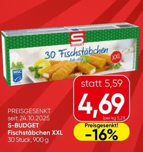 Fischstäbchen XXL