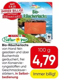 Bio - -Räucherlachs