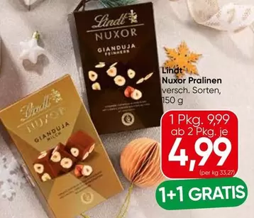 Lindt - Nuxor Pralinen