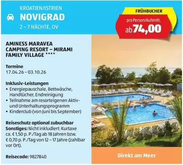 Camping - CAMPING RESORT-MIRAMI FAMILY VILLAGE