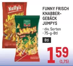 KNABBER-GEBÄCK JUMPYS