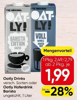 Oatly Drinks