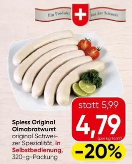 Olmabratwurst