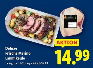 Frische Merino Lammkeule