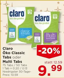 Öko Classic Tabs oder Multi Tabs