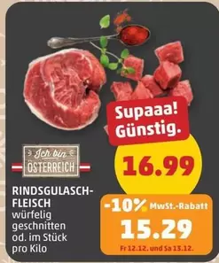 RINDSGULASCH-FLEISCH