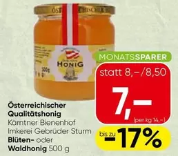 Qualitätshonig