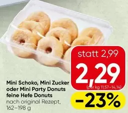 Party - Mini Schoko, Mini Zucker oder Mini Donuts