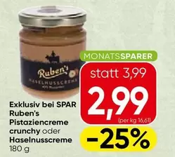 Pistaziencreme crunchy oder Haselnusscreme