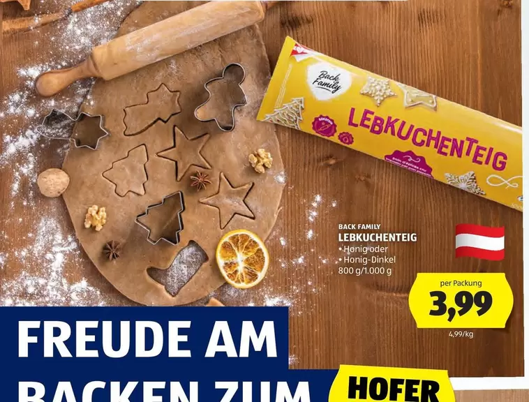 LEBKUCHENTEIG