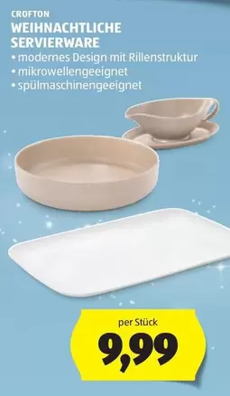 WEIHNACHTLICHE SERVIERWARE