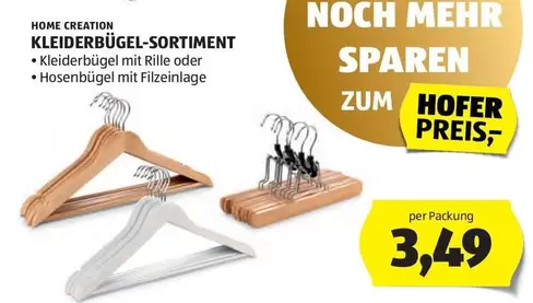 KLEIDERBÜGEL-SORTIMENT