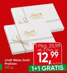 Lindt - Weiss Gold Pralinen