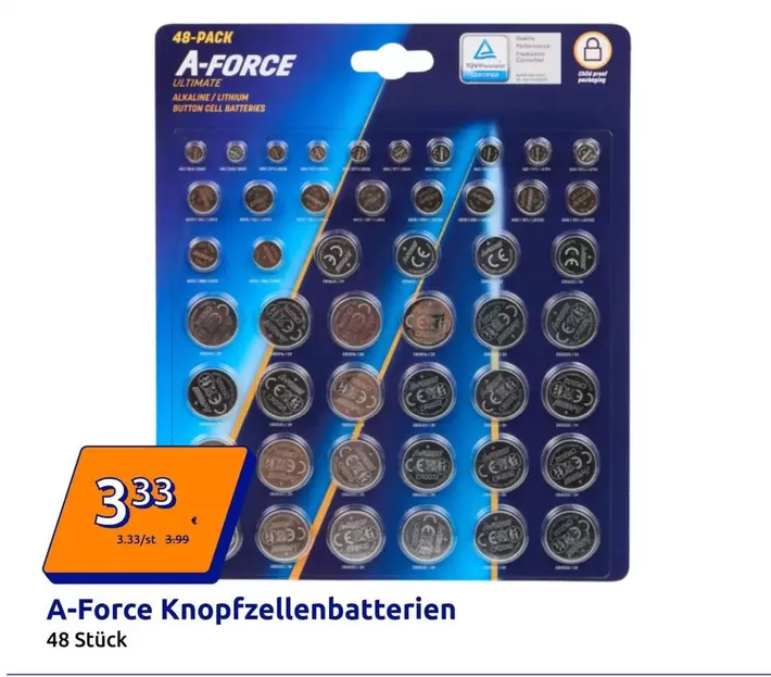 Knopfzellenbatterien