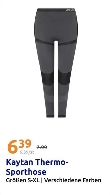 Kaytan Thermo-Sporthose