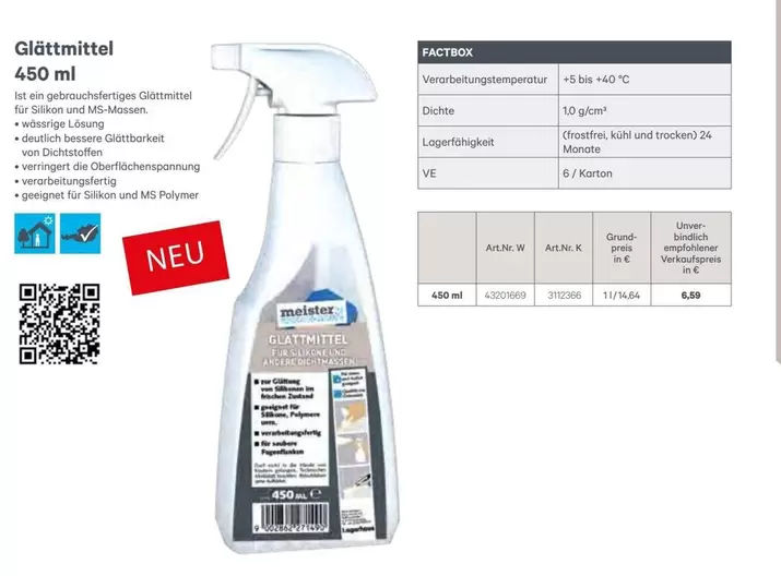 Glättmittel