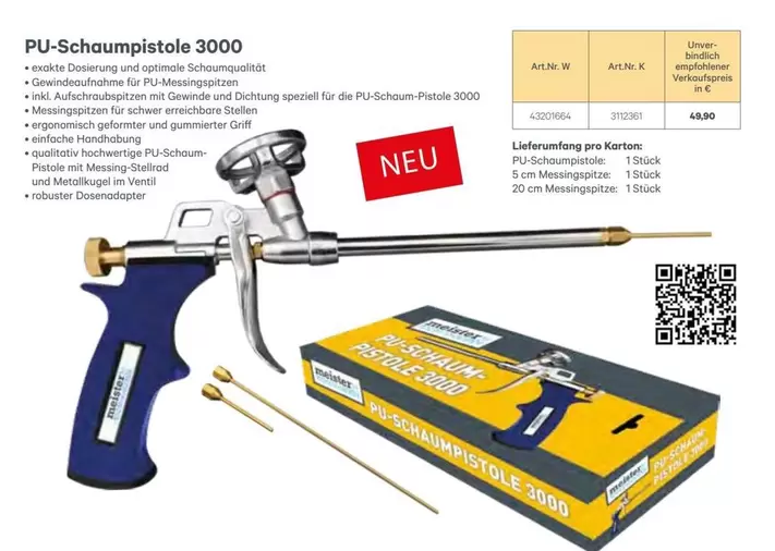 PU-Schaumpistole 3000