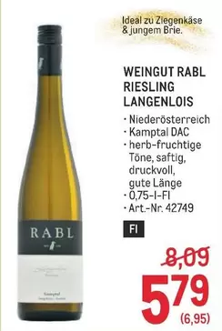 RIESLING LANGENLOIS
