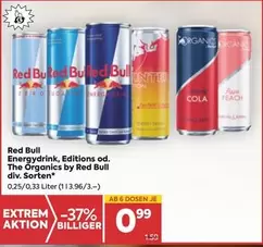 Red Bull - Energydrink, Editions od. The Organics