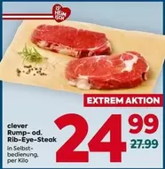 Rump- od. Rib-Eye-Steak