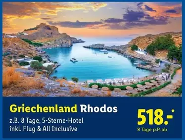 Griechenland Rhodos