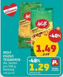 Wolf - EIGOLD TEIGWAREN