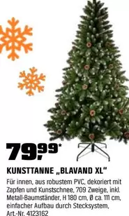KUNSTTANNE „BLAVAND XL"
