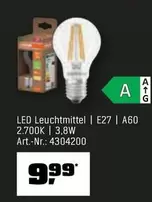 LED Leuchtmittel | E27 | A60