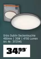 Dublin Deckenleuchte