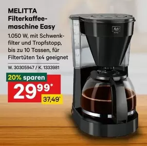 Easy - Filterkaffee-maschine