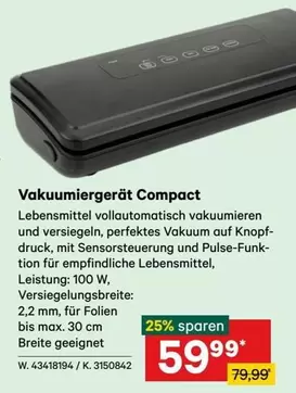 Vakuumiergerät Compact