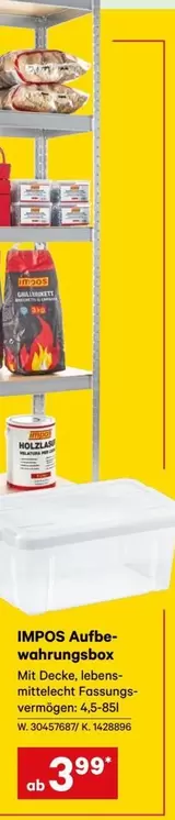 IMPOS Aufbewahrungsbox