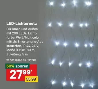 LED-Lichternetz
