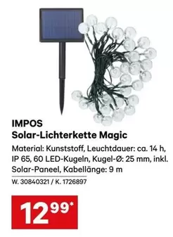Solar-Lichterkette Magic