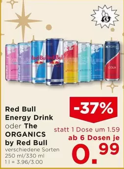 Red Bull - Energy Drink oder The ORGANICS