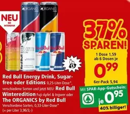 Red Bull - Energy Drink, Sugar-free oder Editions