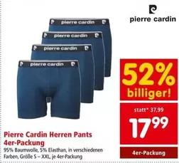 Herren Pants 4er-Packung