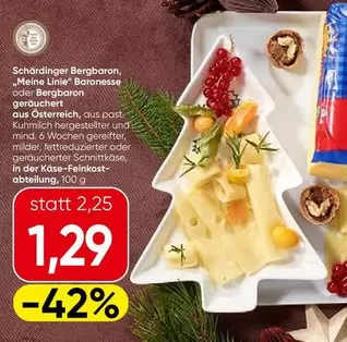 Bergbaron, „Meine Linie" Baronesse oder Bergbaron geräuchert