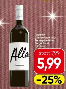 Chardonnay ocler Sauvignon Blanc Burgenland