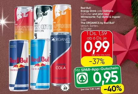 Red Bull - Energy Drink oder Editions